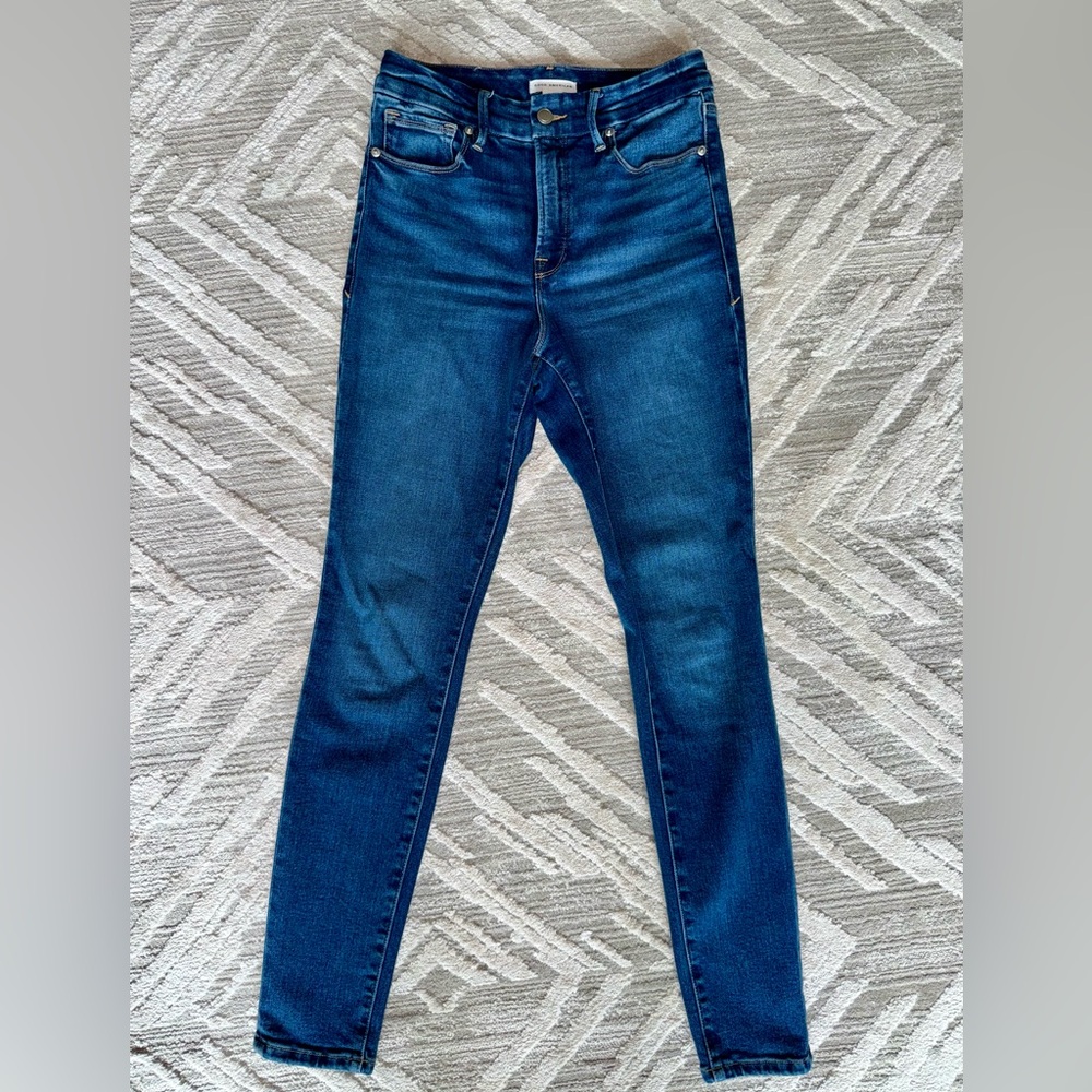 Good American Blue Skinny Jeans
